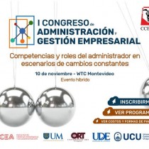 I Congreso Internacional de Administración y Gestión Empresarial